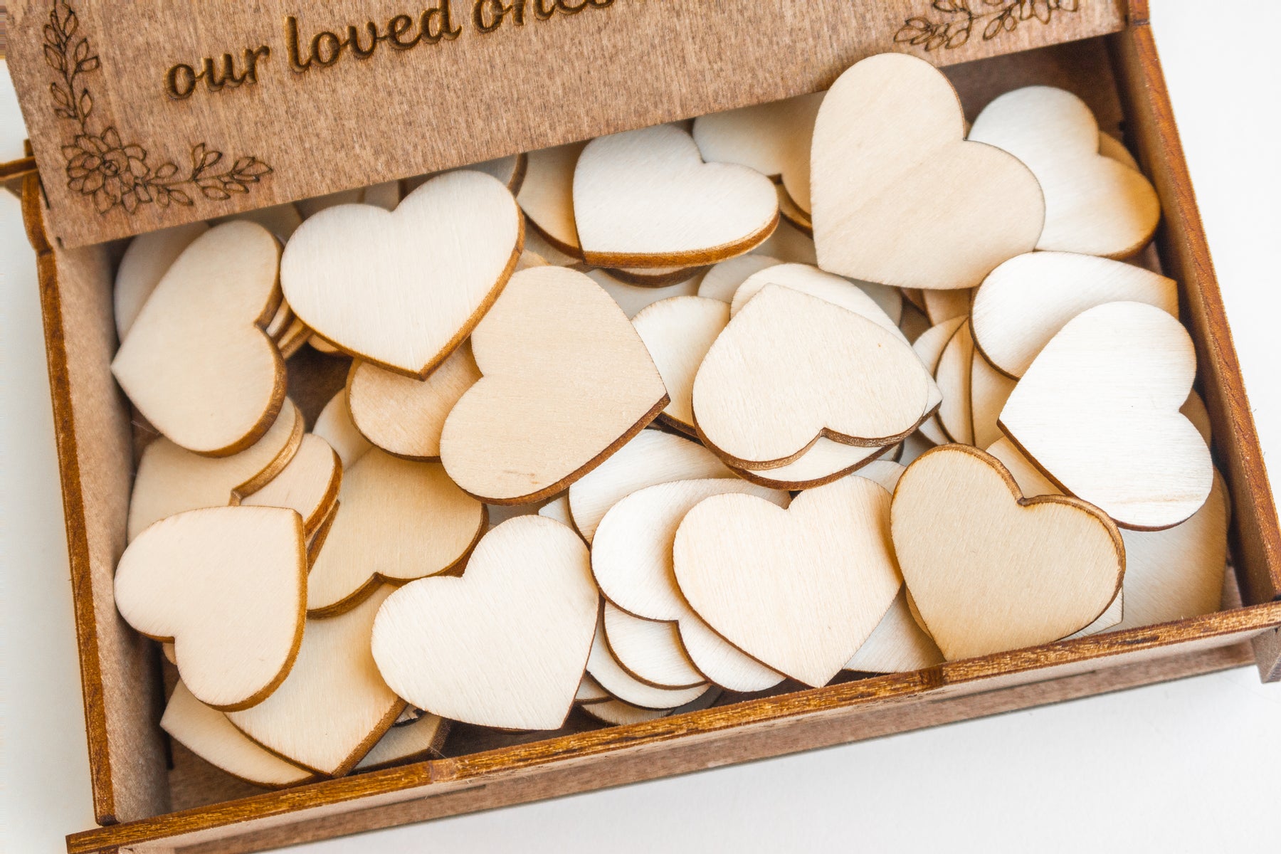 100 Additional Wooden Hearts