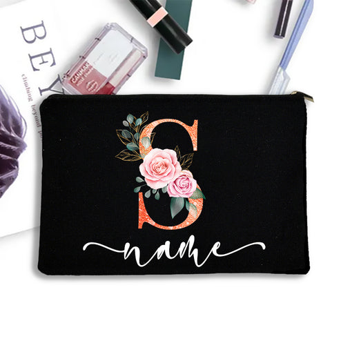 Personalized Makeup Bag | Bridesmaid Gift