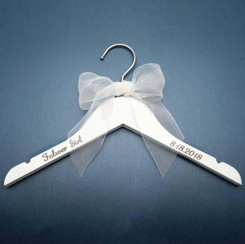 Personalized Wedding Hangers 👰🤵