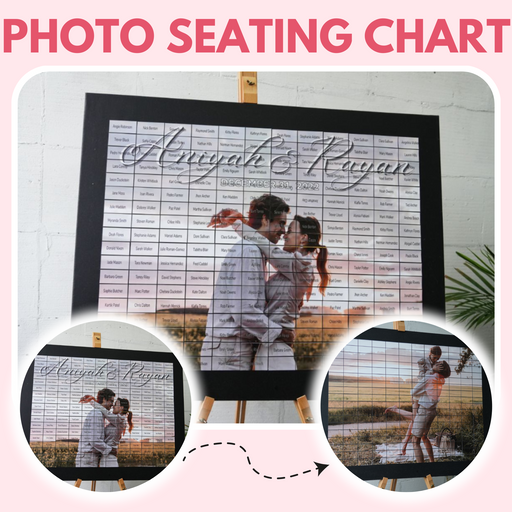 Photo Seating Chart Display